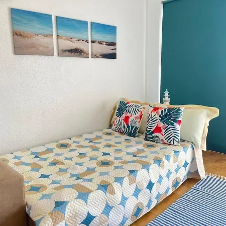 Encantador Apartamento Com Piscina Costa da Caparica Extérieur photo